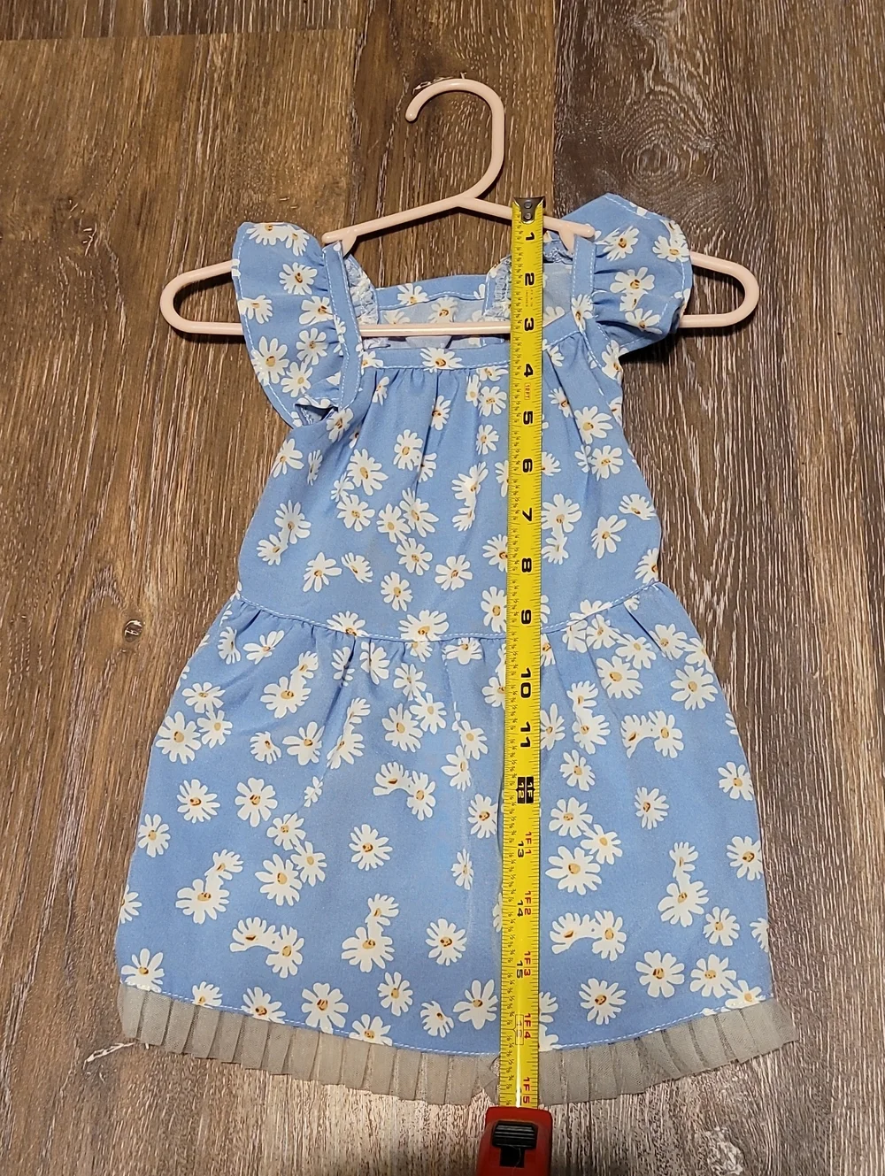Doggie Dress Summery Daisy With Ruffles
